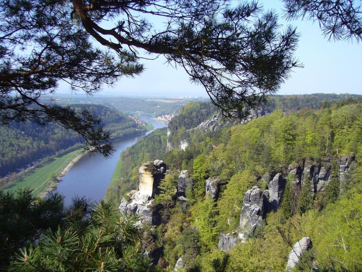 Ferienwohnung "Am Kirchsteig" คัวร์ออร์ท กอห์ริช ภายนอก รูปภาพ
