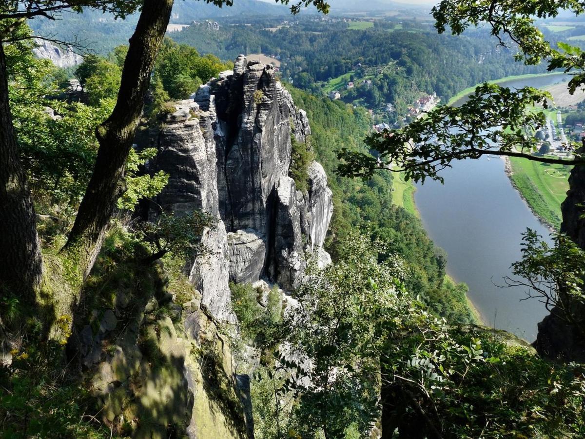 Ferienwohnung "Am Kirchsteig" คัวร์ออร์ท กอห์ริช ภายนอก รูปภาพ